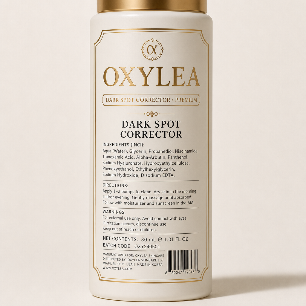 Dark Spot Corrector - Label detail view
