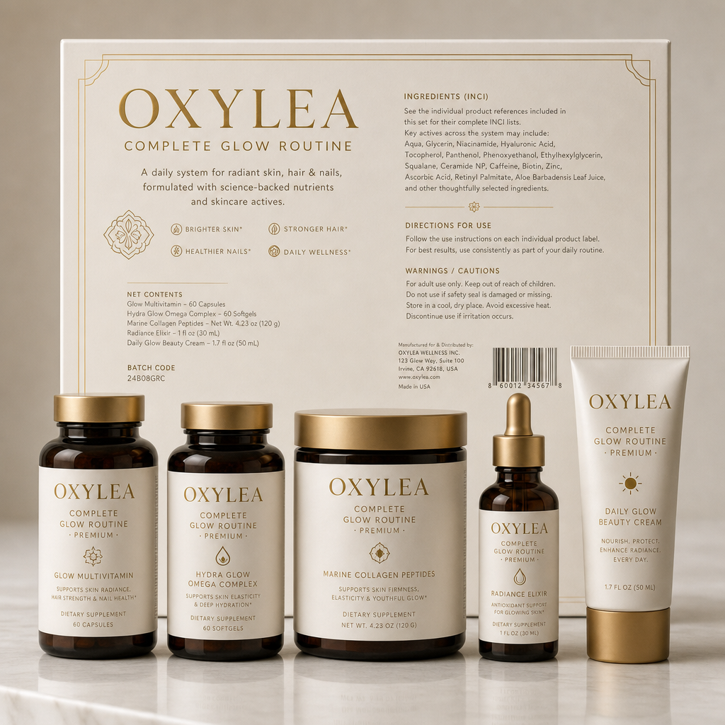 Complete Glow Routine - Label detail view